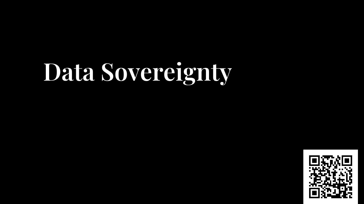 Data Sovereignty