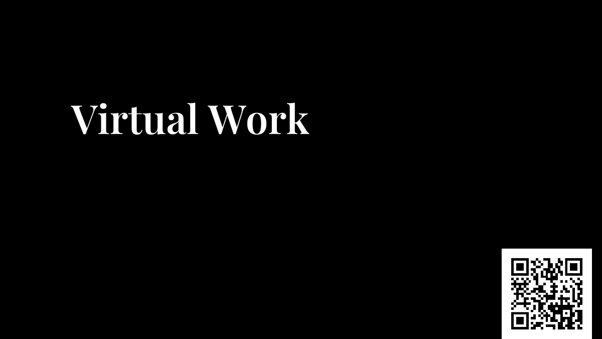 Virtual Work